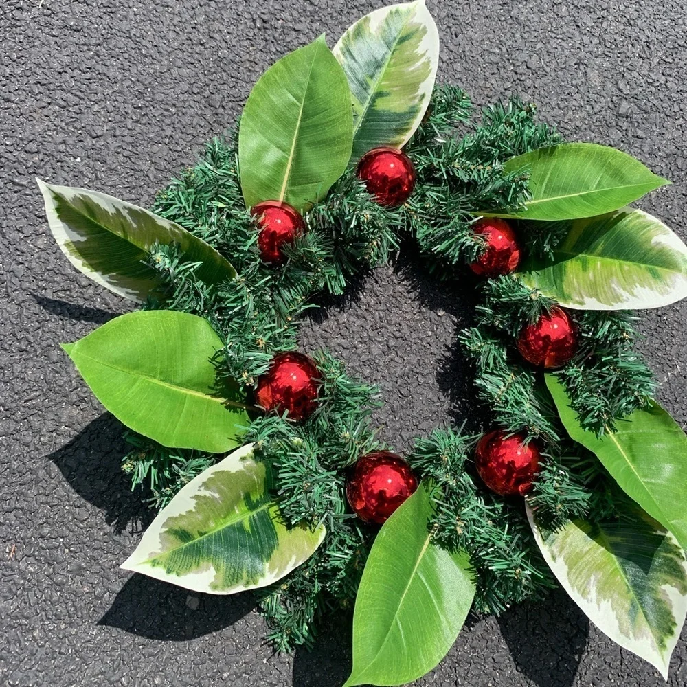 Tropical Christmas Wreath
